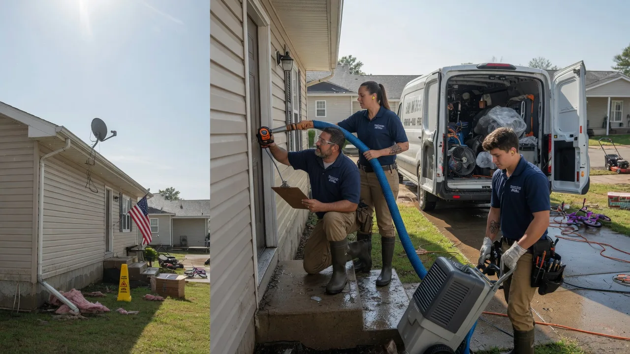 Ceiling Water Damage Restoration in Wapanucka, OK near me