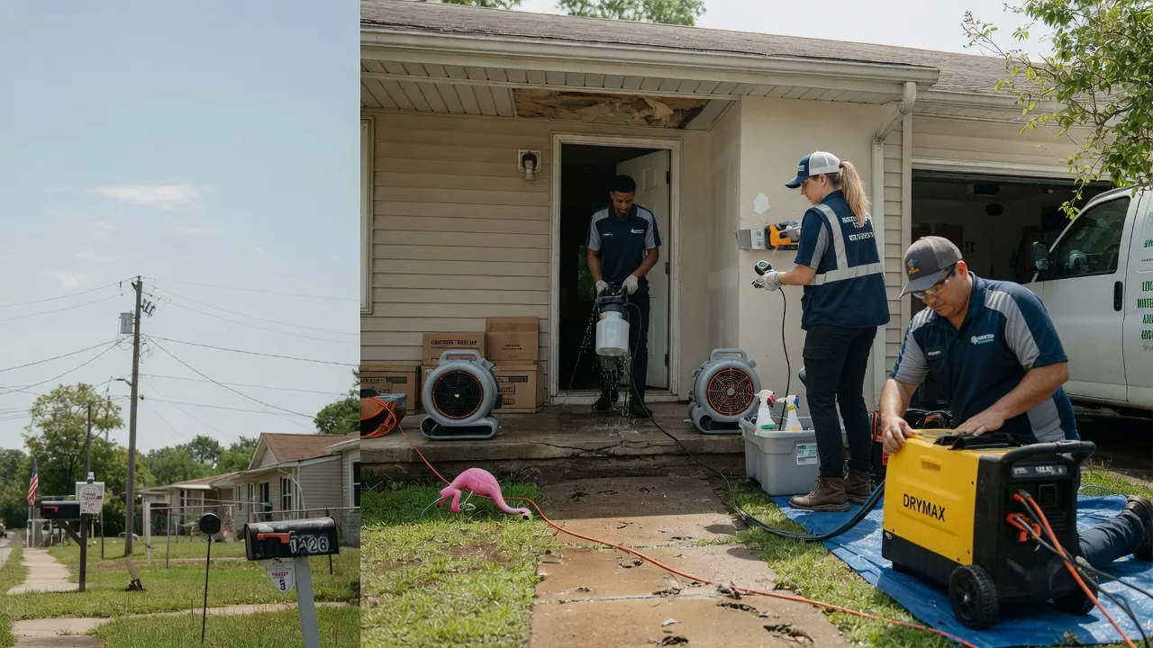 Storm Damage Water Removal in Wapanucka, OK near me